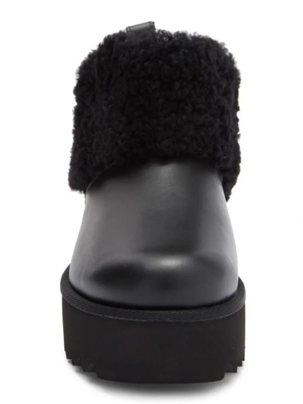 UGG Women's Black Ultra Mini Alina Bootie size 5 NEW /no box